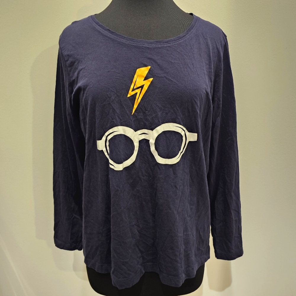 Wizarding World of Harry Potter Glasses Tee Size XL